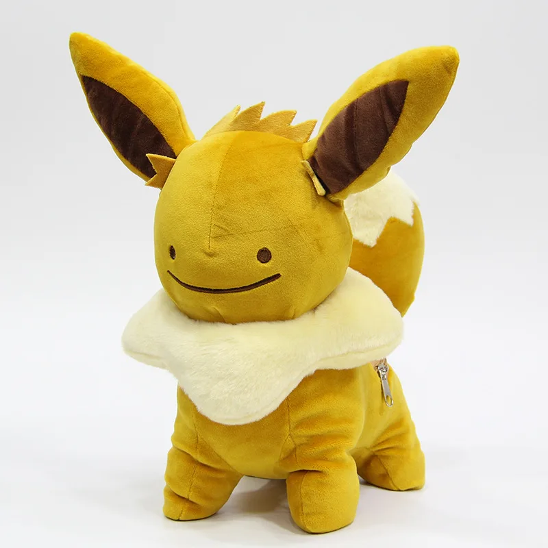 25 см плюшевая Двусторонняя Подушка Eevee Umbreon трансформер Ditto Мягкая кукла подарок детская игрушка