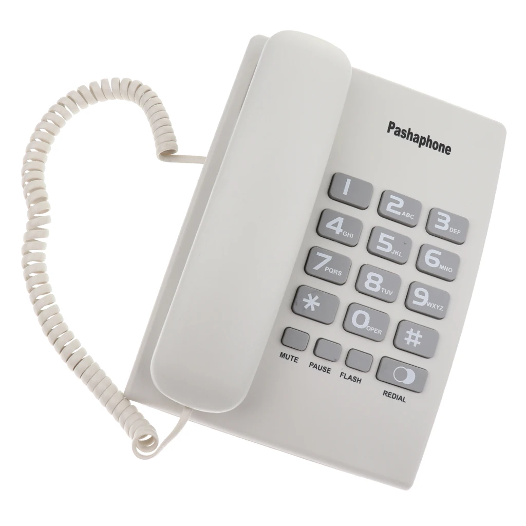 Mini Corded Phone Home Office Hotel Business Telephone Wall Hanging