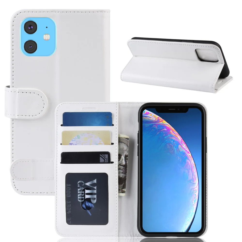 Для Apple iphone 11 Футляр для телефона с магнитом PU бумажник мешки кожаные для телефона чехол для iphone 11 с отделением для карт Стенд держатель Чехол 6,1 дюймов