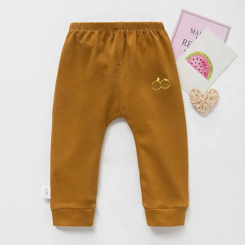 Детские спортивные штаны ярких цветов хлопковые повседневные штаны для малышей Одежда для детей весенне-осенние штаны-шаровары для маленьких мальчиков и девочек штаны для малышей - Цвет: BLS148