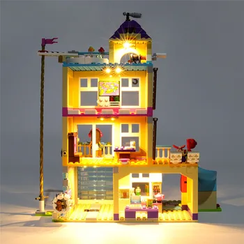 

MODIKER Small Particle Building Block Accessories USB Lighting Kit for Heart Lake City Friendship Club 41340 LED Included Only
