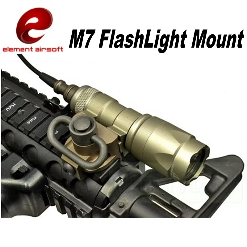Элемент страйкбол M7 Scout Mout Слинг поворотный охотничий фонарик Softair тактическое оружие фонарь для ружья Аксессуары EX257