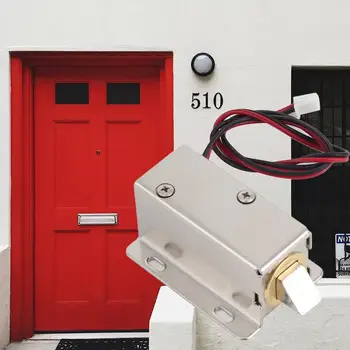 

Professional Small DC 12V Open Frame Type Solenoid For Electric Door Lock with Low Power Consumption Stability