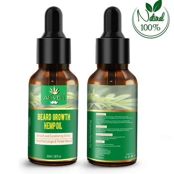

Men Liquid Beard Growth Essential 30ml HEMP Oil Fast Enhance Facial Whiskers Nutrition Moustache Beard Repair Growth Liquid