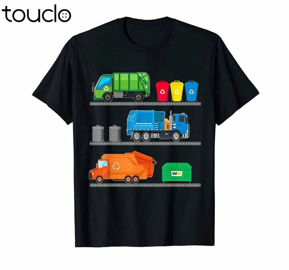 Funny Garbage Truck Driver Junk Bin Dumpster Lorry Toy Gift T-Shirt Birthday ... | Мужская одежда