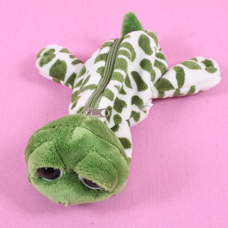 Tortoise Kawaii школьный пенал для девочек и мальчиков пенал милая собака большой пенал Корейская плюшевая ручка сумка Большой картридж сумка канцелярские принадлежности - Цвет: Tortoise
