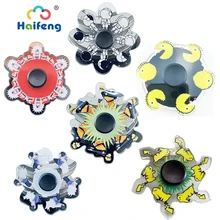 Nouveau Spinner à main 2021 dessin animé animé, rotation du doigt, manivelle dynamique, jouets de décompression pour enfants et adultes
