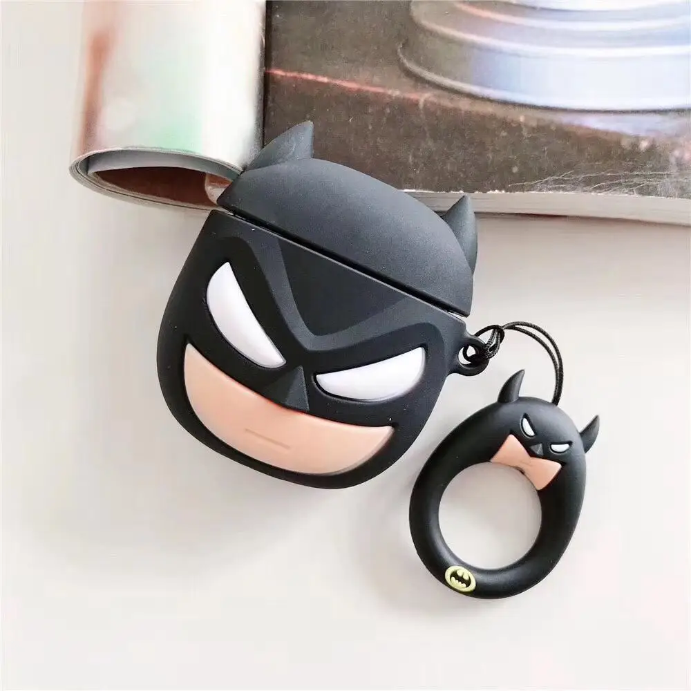 3D милый чехол для гарнитура для Airpods Чехол Мягкий силиконовый чехол для наушников для Earpods чехол Защитный чехол для Airpods 1 2 - Цвет: GJ0025