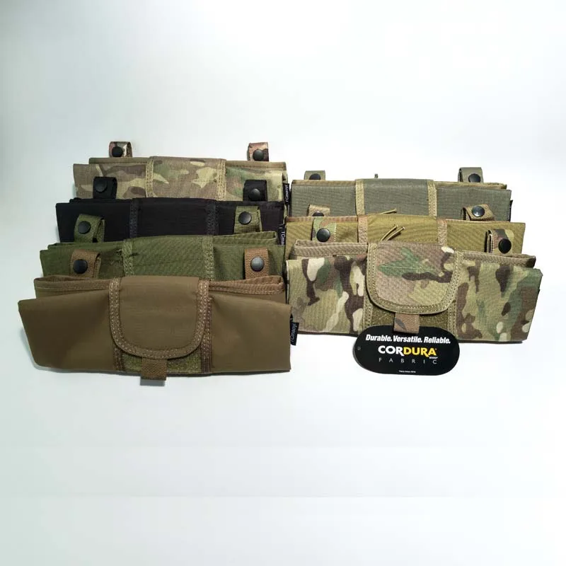 

Outdoor Multipurpose Folding Tactical Vest Molle Attachment Pouch Storage Bag DuPont Fabric Bags