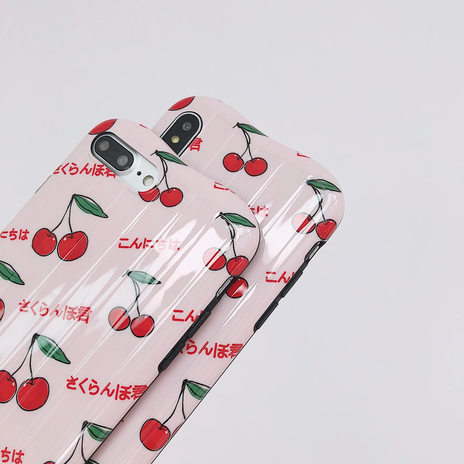 Вишневый персонализированный Модный чехол для телефона для iPhone6 6s 7 8Plus розовый красивый i чехол для телефона X XS XR XSMAX