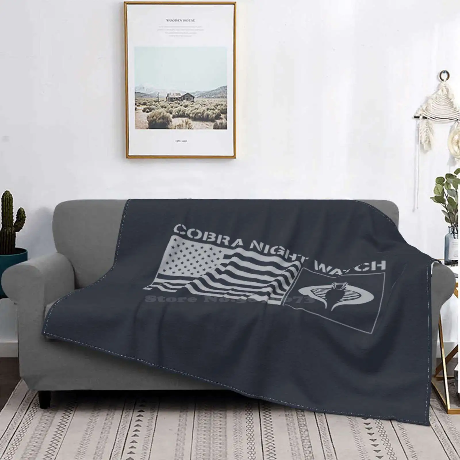 Gi Joe Bandiera Dell'Orologio Notturno Del Nemico Vendita Calda Stampa Alta Qualità Calda Coperta Di Flanella Gi Joe Gijoes Gi Joes G I Joe 80S Giocat