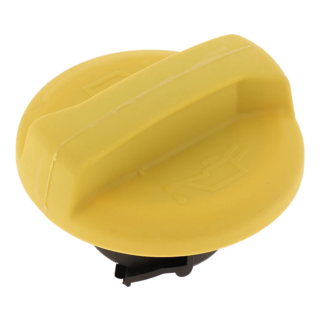 1 Pack Yellow Engine Locking Oil Gas Tank Fuel Filler Cover Cap Fits For Vauxhall Astra Tigra Zafira Meriva