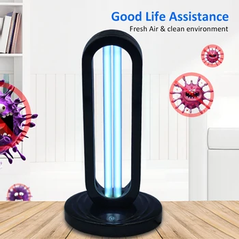 

38W UV lamp Quartz Germicidal Disinfection UVC CFL Ozone LED Light bulb Ultraviolet Sterilizer Kill Mite Portable Home lamps