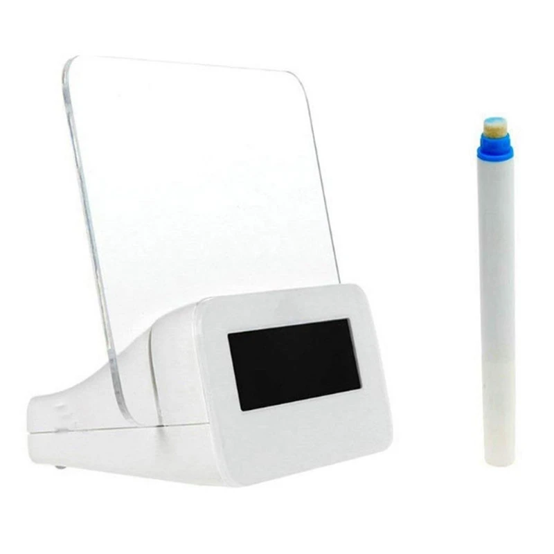 Lcd цифровой будильник люминесцентные Usb настольные часы