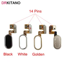 Для Meizu M3 Note L681H кнопка «домой» гибкий ленточный кабель с отпечатком пальца для Meizu M3 Note Кнопка идентификации датчик гибкий сменный