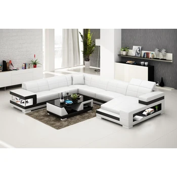 

Modern style drawing room sofa set,durable furniture leather sofa set