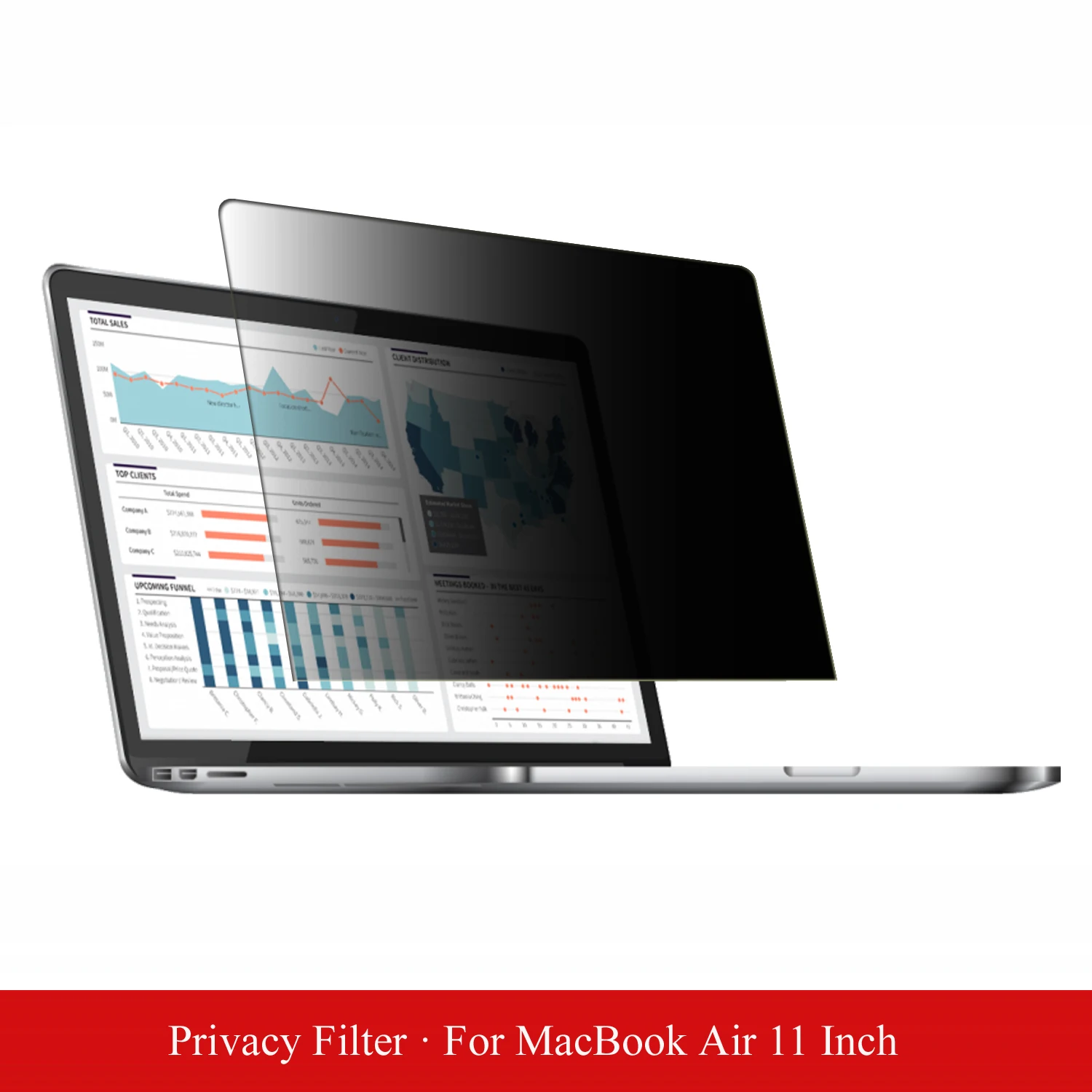 11.6 inch Anti-Glare Laptop Privacy Filter Screen Protector Film for Apple MacBook Air 11