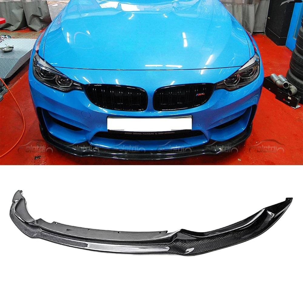 Передний бампер из углеродного волокна для BMW F80 M3 F82 F83 M4 2014 up Оригинал M