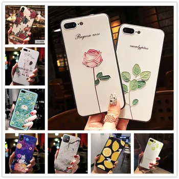 Перейти на Алиэкспресс и купить Чехол для OPPO Reno2 Z, мягкий силиконовый чехол с 3D рельефным тисненым рисунком для OPPO Reno2 F, чехол A83 A5S AX5, чехол для OPPO Reno, рельефный чехол
