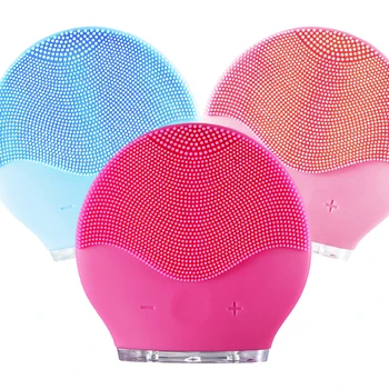 

Face Cleaning Mini Electric Massage Brush Washing Machine Waterproof Silicone Cleansing Tools