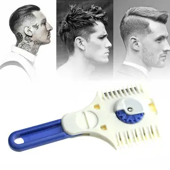 

Hair Tool Double Side Comb Haircut Scissors Plastic Trimmer Hair Cutter Hair Shaper Management Comb Comb Frizzy Plastic Hai T6C2
