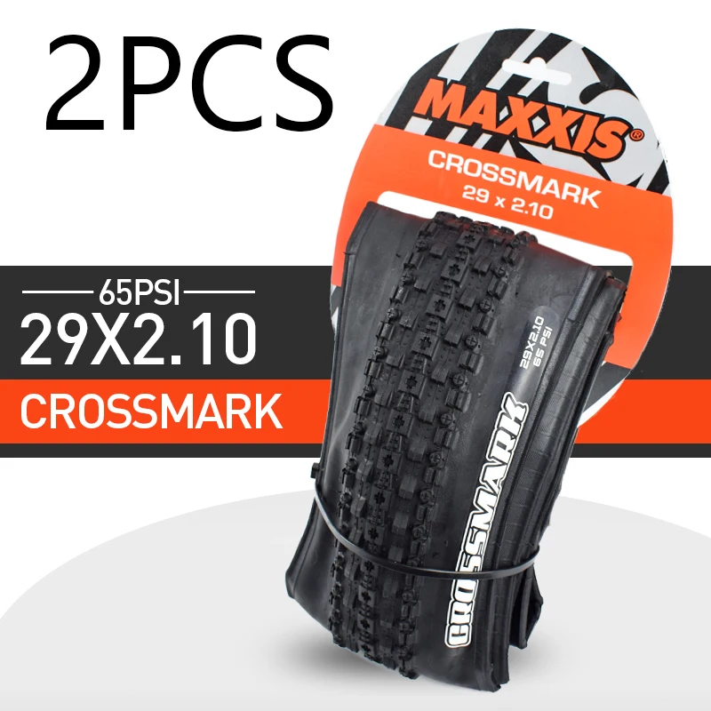 2pc MAXXIS 26 CROSSMARK Bicycle Tire 26*2.1 27.5*1.95 Steel Wire