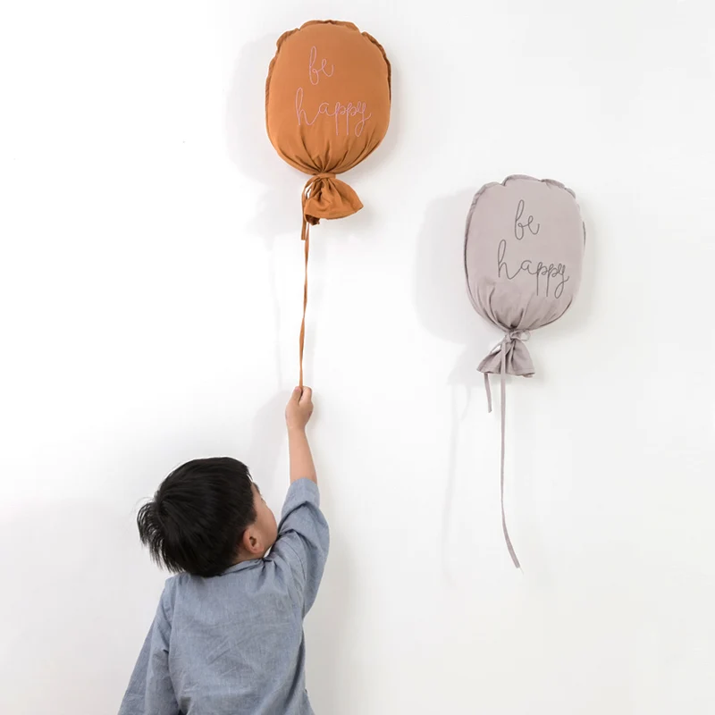 Хлопковый шар, подвесной декор для детей, Chambre Enfant, для девочек и мальчиков, украшение для детской комнаты, для дома, вечерние, свадебные, рождественские украшения на стену