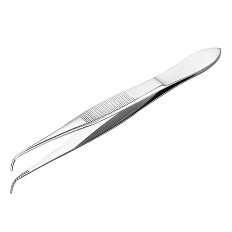 Medical Ophthalmic Tweezers Clip Tool Pointed Round Head Ophthalmic Thick Tissue Dressing Tweezers Large Small Tweezers 2