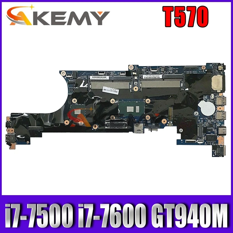 ForLenovo ThinkPad T570 i7-7500 i7-7600 ноутбук независимая видеокарта материнская плата FRU 02HL454