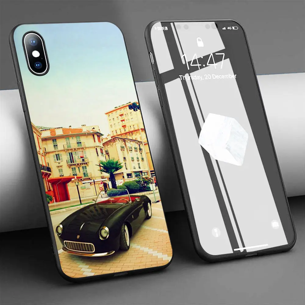 Чехол Монте Карло мягкий силиконовый чехол для телефона iPhone 11 Pro Max X 5S 6 6S XR XS 7 8 Plus