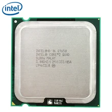 Intel Core 2 Quad Q9650 процессор 3,0 ГГц 12 МБ кэш FSB 1333 Настольный LGA 775 cpu протестированный рабочий