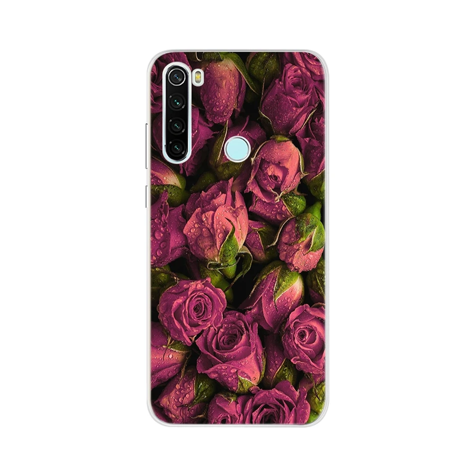 Для Xiaomi Redmi note 8 чехол силиконовый мягкий ТПУ чехол для телефона для Xiaomi Redmi note 8t 8 pro 6,3 задний Чехол, Fundas Coque bumper