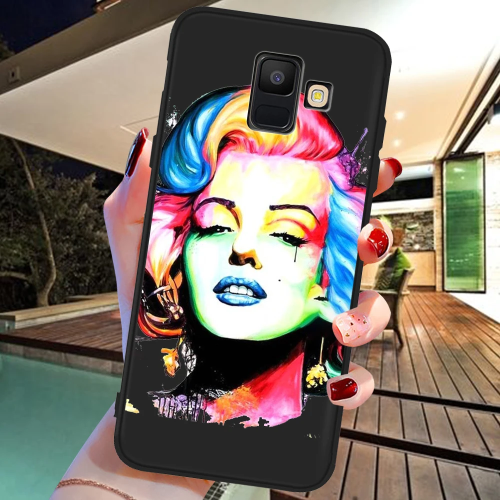 Hallequin нарисованная девушка одежда для мальчика samsung Galaxy A9 A8 A7 A6 A5 A3 J3 J4 J5 J6 J8 плюс M30 A40S A10 A20E чехол etui