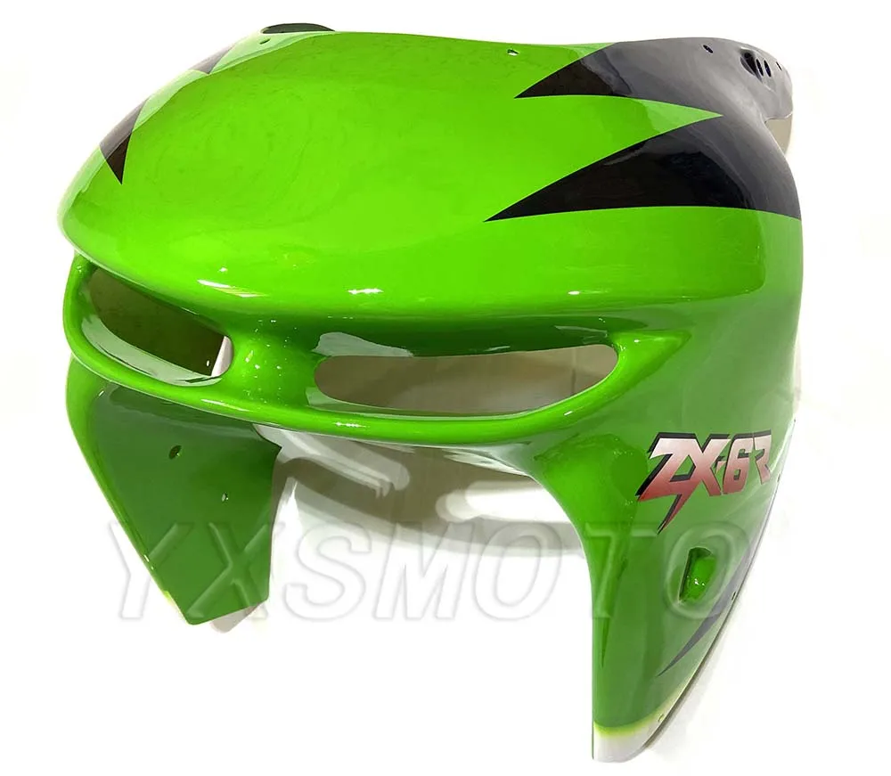 Абсолютно ручной инжектор обтекатель комплект для Kawasaki ZX-6R 1998 1999 зелено-черный кузов Обтекатели Ninja 636 ZX 6R 98 99