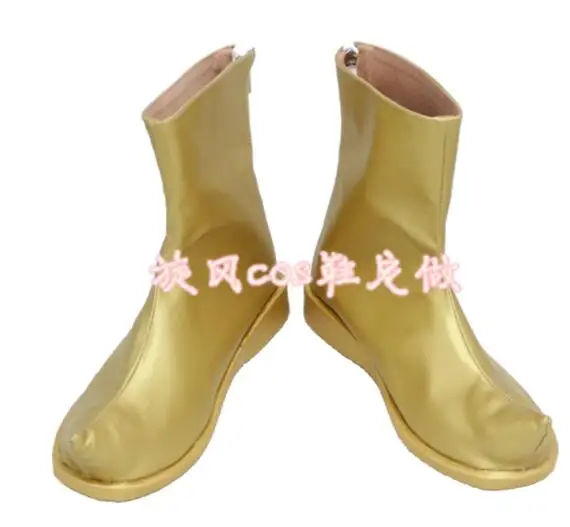 

Aladdin Cosplay Boots Shoes Golden Boots Custom Made Any Shoes