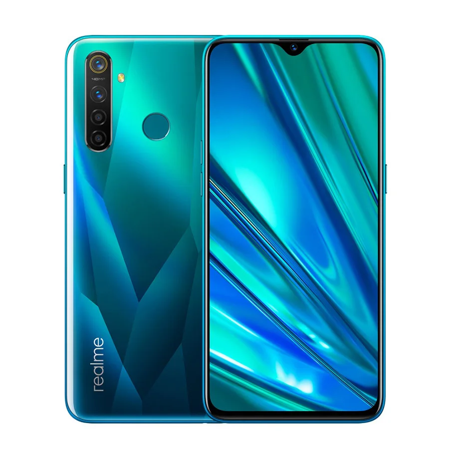 EU версия REALME 5 pro мобильный телефон 6," 4/8 GB Оперативная память 128 Гб Встроенная память Восьмиядерный процессор Snapdragon 712 4035 мАч двух сим-карт, c операционной системой андроид телефон