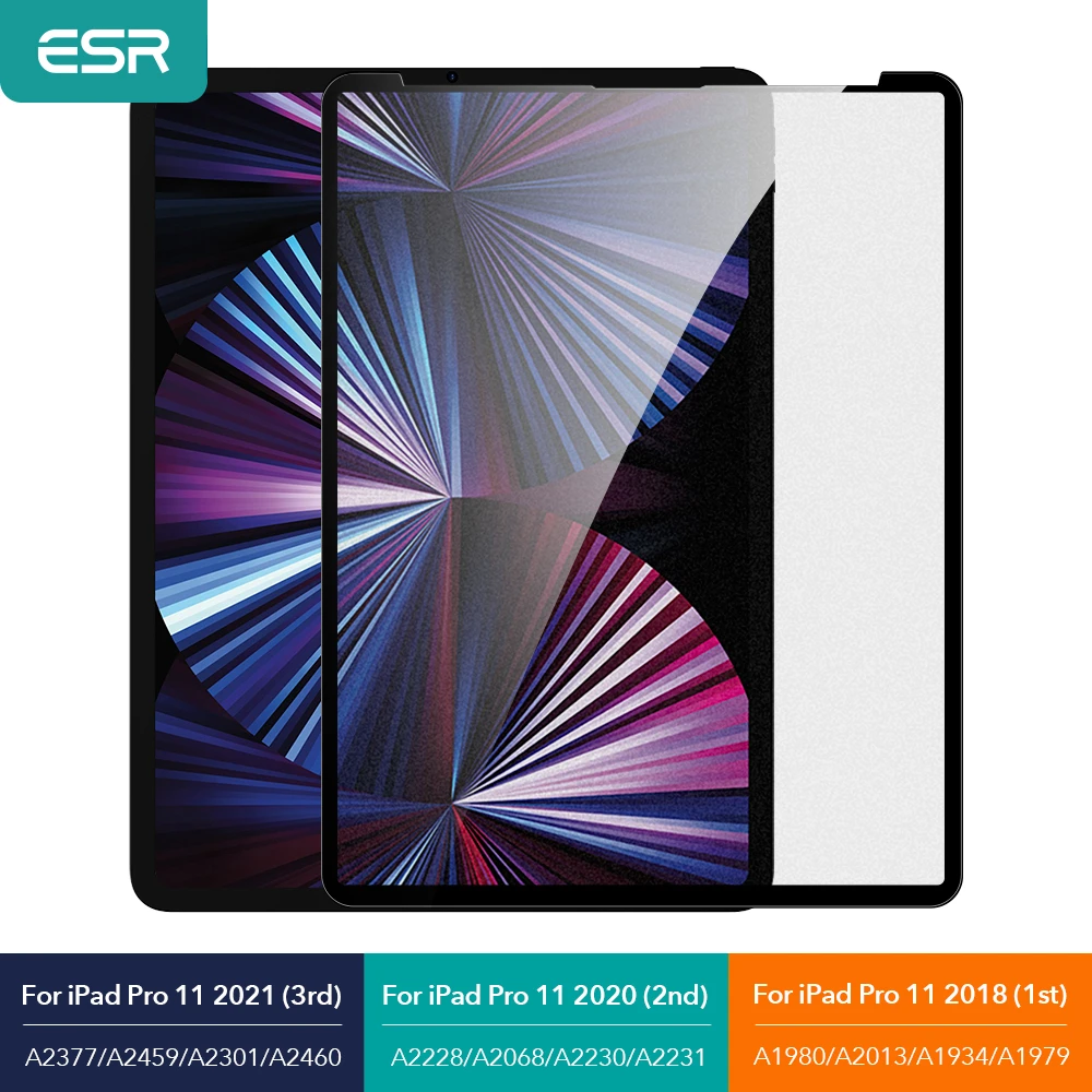Esr For Ipad Pro 11 12 9 2021 2020 Magnetic Paper Feel Screen Protector esr-for-ipad-pro-11-12-9-2021-2020-magnetic-paper-feel-screen-protector