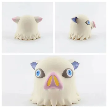 

Demon Slayer: Kimetsu no Yaiba Funny Hashibira Inosuke Piggy Bank Action Figure Toys PVC Anime Figures coin bank Gifts for Kids