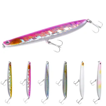 

Retail 2019 good fishing lures Pencil ,quality professional baits 12.5cm/18g, hot model crankbaits penceil bait poppe