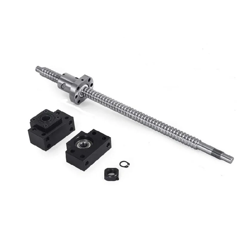 

Ballscrew Anti-Backlash SFU1605-350mm 1605 Ball Screws and 1 Set BK and BF12 for CNC Route Grinding Machine