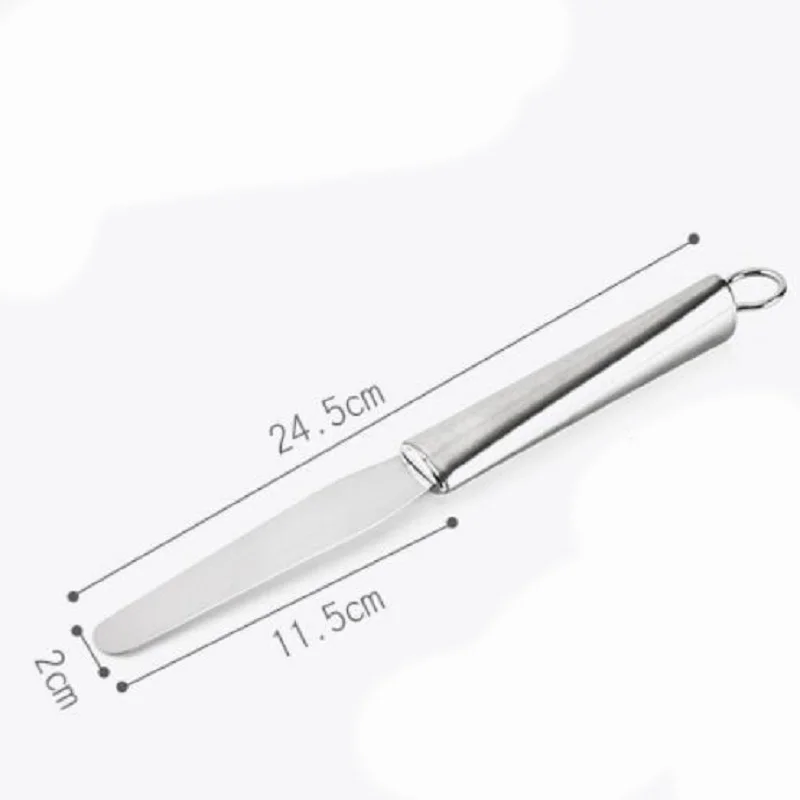 4 inch straight Stainless Steel Wire Cake Cutter Slicer Spatula Silicone Mold Cake Decorating Tools Kitchen Baking Pastry Carving DIY Reusable - Цвет: 4 inch straight