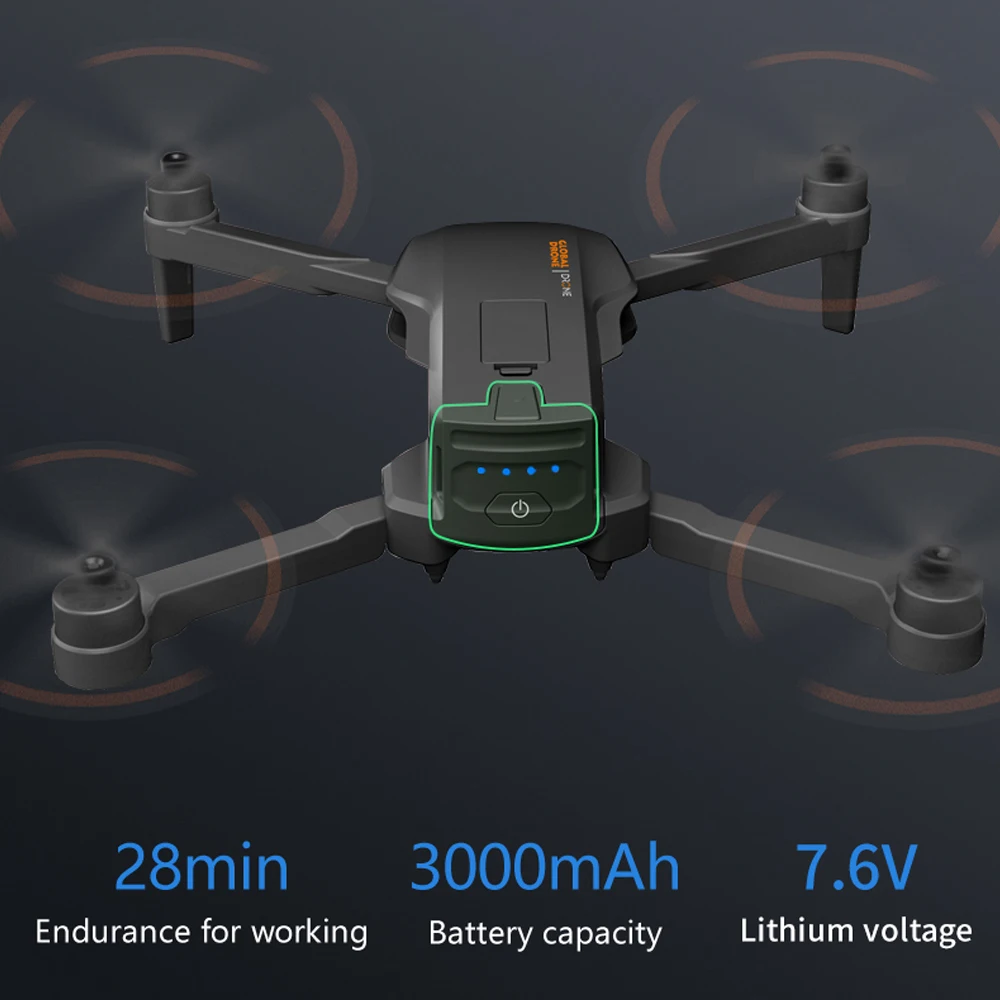 Дрон GD91 Pro складной с HD камерой 4K GPS|Радиоуправляемые вертолеты| |