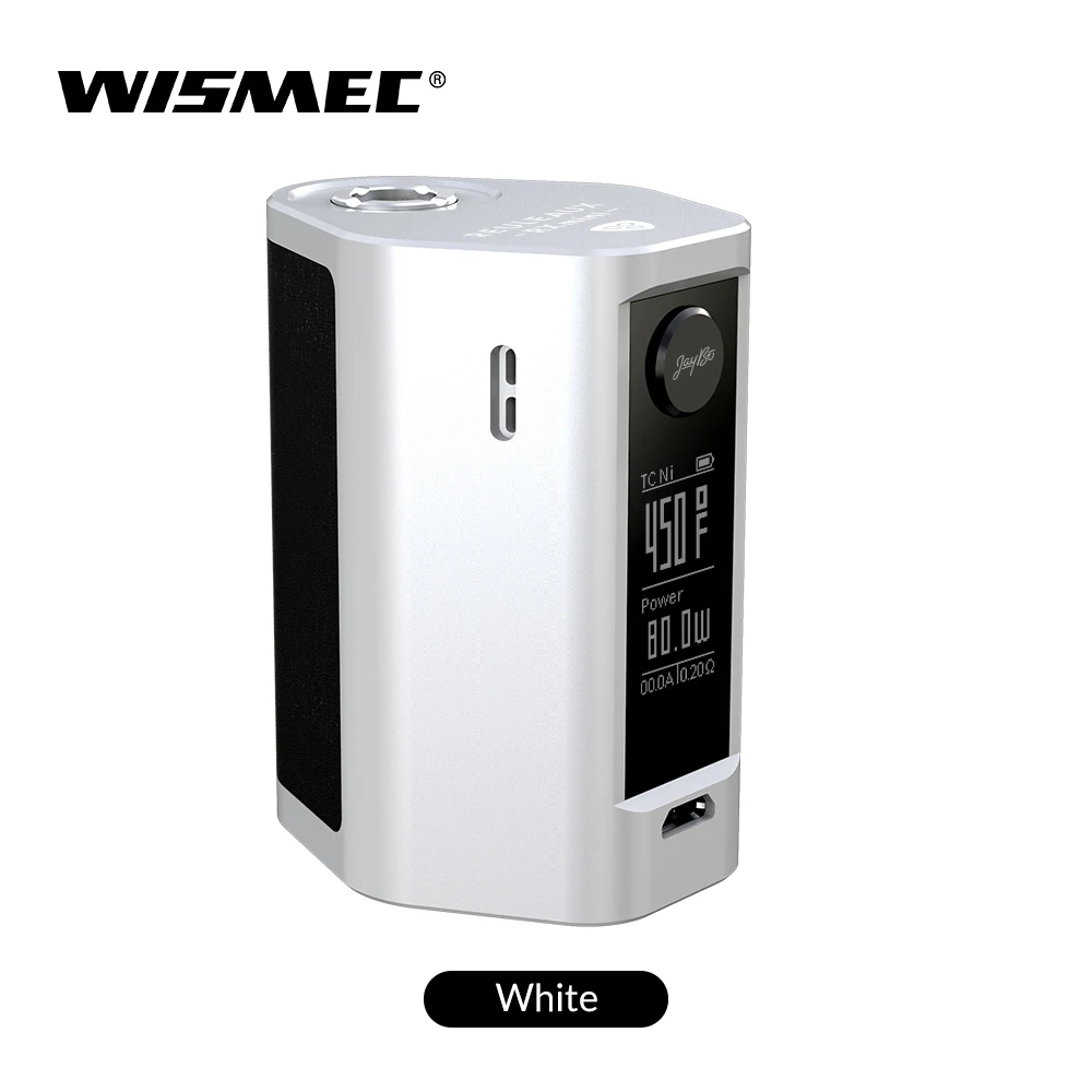 80 Вт Wismec мод Wismec RXmini TC мод коробка со встроенной батареей 2100 мАч VW/Bypass/TC-Ni/TC-Ti/TC-SS/TCR режим - Цвет: Белый