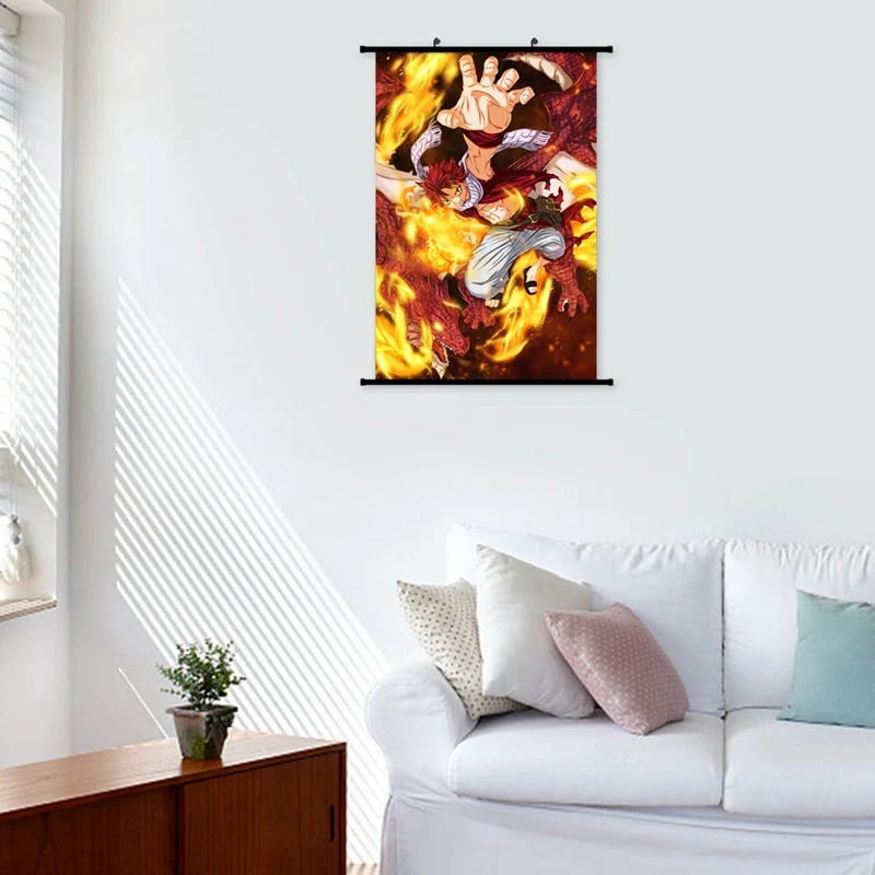 Аниме плакат Горячий Хвост Манга Стена Свиток украшение для дома японский
