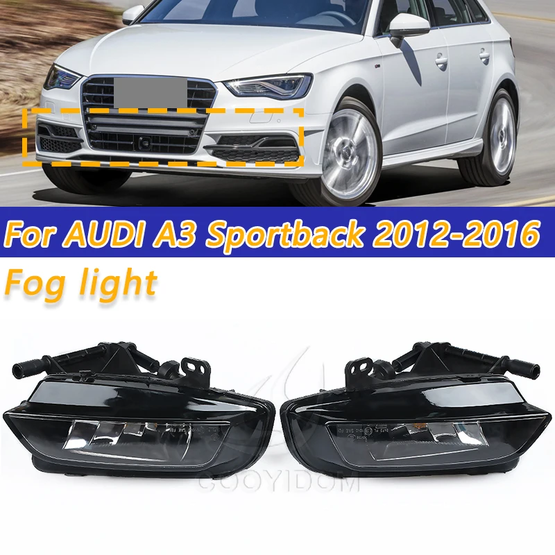 COOYIDOM противотуманный светильник для вождения L & R AUDI A3 8V RS3 S3 хэтчбек 12 16 8V0941699 8V0941700