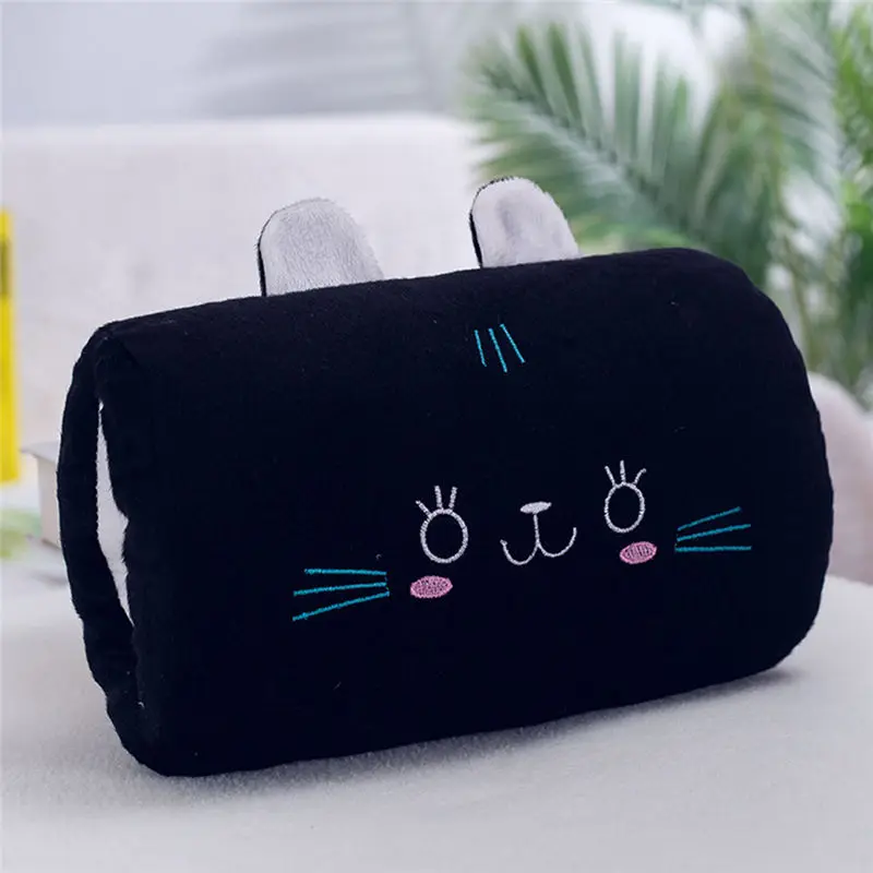 Милая грелка для рук с героями мультфильмов USB Электрический нагреватель плюшевая подушка моющаяся Взрывозащищенная зимняя ручная Подушка Hothands инструменты - Цвет: 2