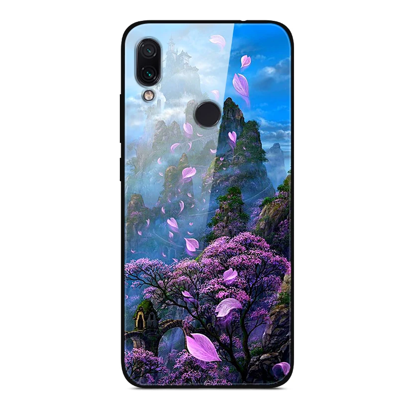 Для Xiaomi Redmi 7 Чехол для Redmi 7A чехол жесткое стекло закаленное покрытие для Redmi 5 5plus чехол Fundas на Redmi 6 6A чехлы для телефонов