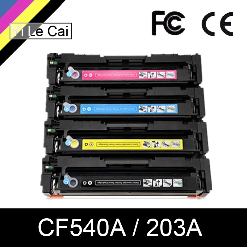 

HTL compatible 203a Toner Cartridge for HP CF540a CF541a CF542a CF543a M254dw 254nw MFP M281cdw 280nw