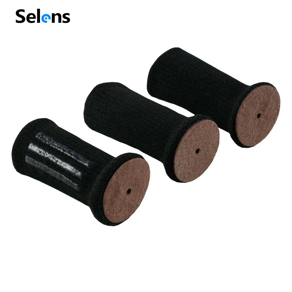 Selens Photography Light Stand Foot Protection Non-slip Studio Stainless Steel Light Stand Leg Cover for Tripod