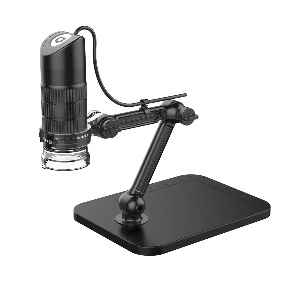 500X 800X 1000X USB HD электронный микроскоп цифровой микроскоп с 8 Светодиодный светильник Лупа оптическая видеокамера